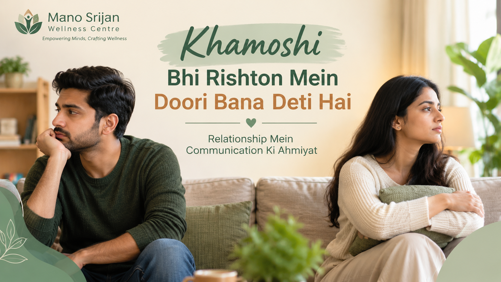 Khamoshi Bhi Rishton Mein Doori Bana Deti Hai